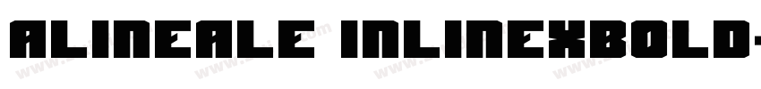 Alineale InlineXBold字体转换
